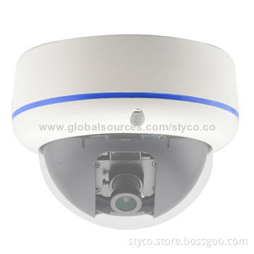Fisheye Panoramic IP Camera, HD1080P 5 Megapixels Progressive CMOS, 2.1mm Fisheye Lens View 150 degr